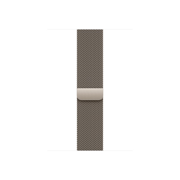 Apple 46mm Natural Milanese Loop - S/M