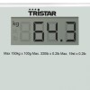 Tristar | Bathroom scale | WG-2419 | Maximum weight (capacity) 150 kg | Accuracy 100 g | White