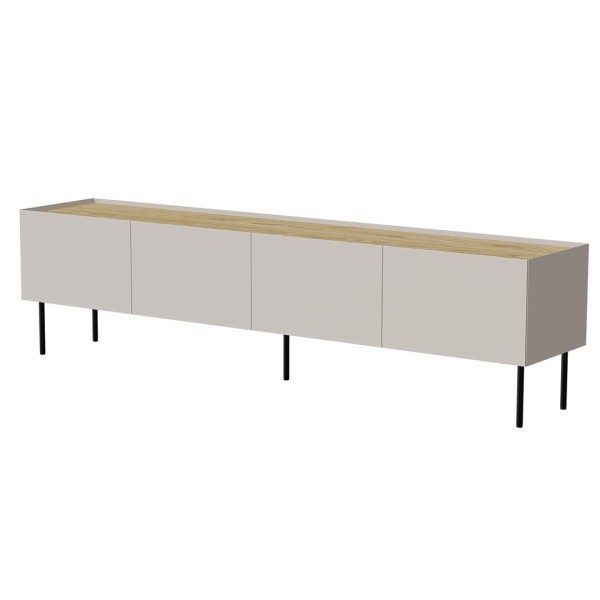 Cama FELLINI TV cabinet 200x40x52 cashmere ...