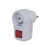 Esperanza ELK301W Electrical Splitter 1 socket Switch White