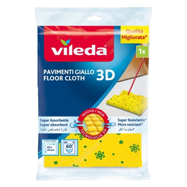 Floor Cloth Vileda Microfibre 3D 1 ...