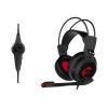 MSI DS502 Gaming Headset, Wired, Black/Red | MSI | DS502 | Wired | Gaming Headset | N/A