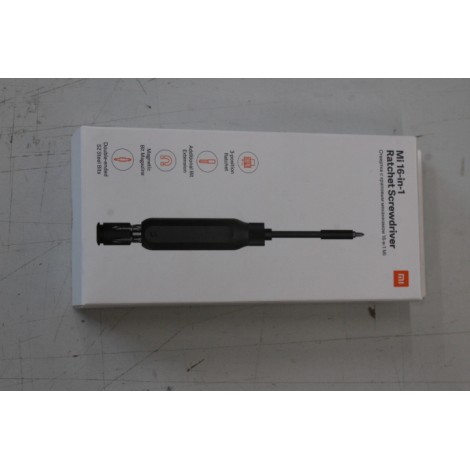 Xiaomi Mi 16-in-1 Ratchet Screwdriver | USED, MISSING SCREWHEADS