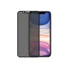 PanzerGlass | P2665 | Screen protector | Apple | iPhone Xr/11 | Tempered glass | Black | Confidentiality filter; Full frame coverage; Anti-shatter film (holds the glass together and protects against glass shards in case of breakage); Case Friendly – compa