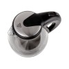 Kettle | Adler | Kettle | AD 1224 | Standard | 2000 W | 1.5 L | Glass | 360° rotational base | Black