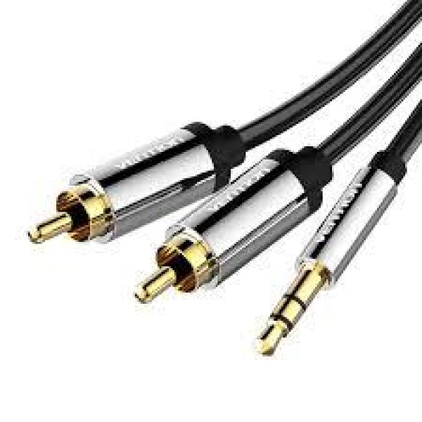 CABLE AUDIO 3.5MM TO 2XRCA/1.5M BCFBG ...
