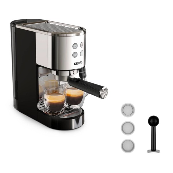 Krups Virtuoso XP444C10 coffee maker Semi-auto ...