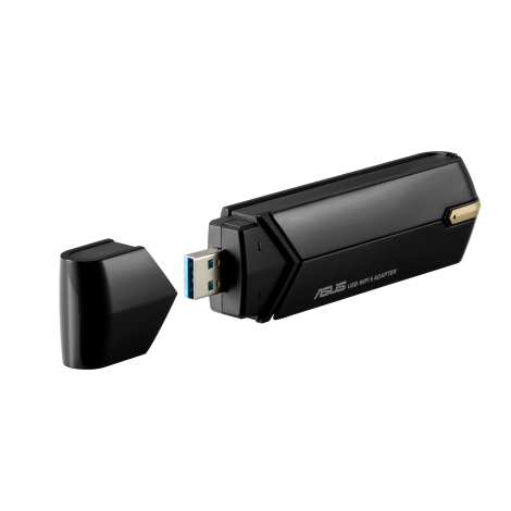 Wireless Dual-band | USB-AX56 AX1800 | 802.11ax | 1201+574 Mbit/s | Mesh Support No | MU-MiMO Yes