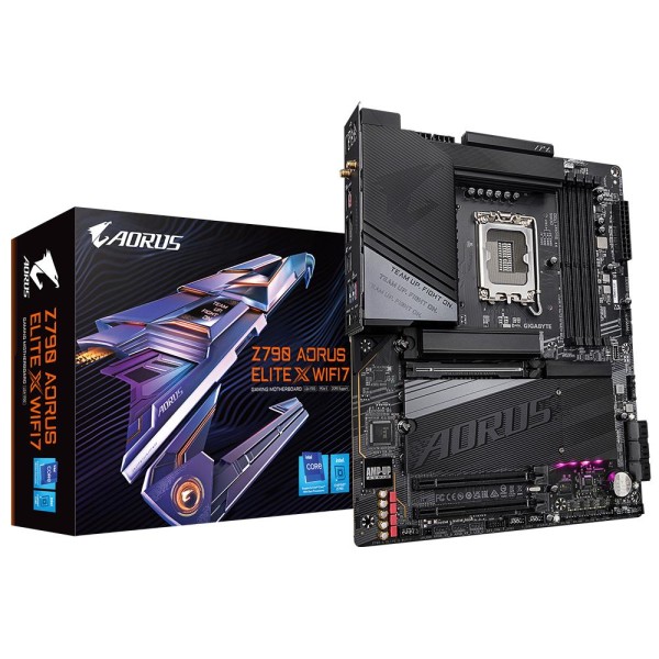 Mainboard|GIGABYTE|Intel Z790|LGA1700|ATX|Memory DDR5|Memory slots 4|2xPCI-Express 4.0 ...