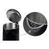 IDEAL Kettle 1.7 l, steel body, power 1500 W, black