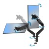 Esperanza ERW020 Gas desk mount for two monitors 17-27‘’ up to 6kg