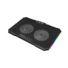 Genesis Laptop Cooler Cooling Pad Fury Gunbai G3 Fans, RGB LED Light, 2 USB, 14.1-17.3