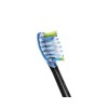 Philips | Toothbrush Heads | HX9044/33 Sonicare C3 Premium Plaque | Heads | For adults | Number of brush heads included 4 | Number of teeth brushing modes Does not apply | Sonic technology | Black