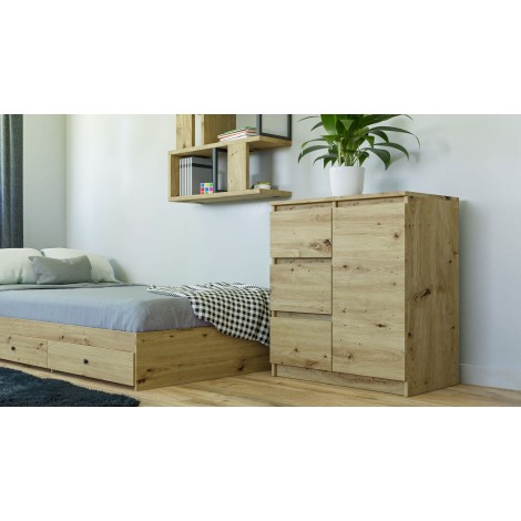 Topeshop 1D3S ARTISAN KPL office bookcase