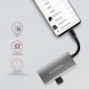 AXAGON SuperSpeed USB-C 10 Gbps SPEEDSTER 4 Hub | HMC-4G2