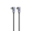 UNITEK USB-C CABLE DUAL 90° M/M 0,5M