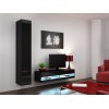 Cama TV stand VIGO NEW 30/140/40 black/black gloss