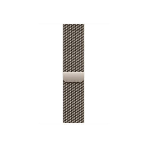 Apple 46mm Natural Milanese Loop - S/M