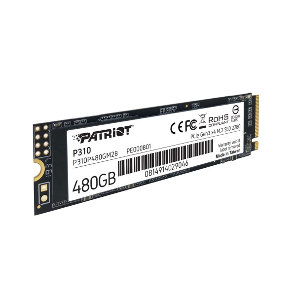 SSD Patriot P310 480GB M.2 2280 ...