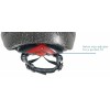 Kask dziecięcy Batman DC czarny TOIMSA 10913