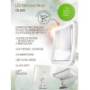 Camry | Bathroom Mirror | CR 2169 | 16.3 cm | LED mirror | White