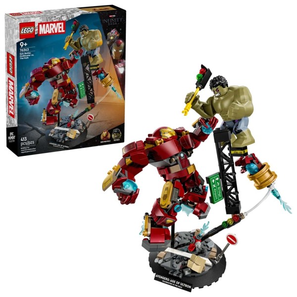 LEGO MARVEL 76343 Epic Battle: Hulkbuster ...
