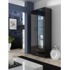 Cama display cabinet SOHO S6 2D2S black/black gloss