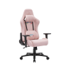 Onex Short Pile Linen; Metal; Nylon base | Gaming Chairs | ONEX STC | Pink