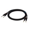 SSQ JSJS5 SS-1459 Cable 2x Jack Stereo - 2x Jack Stereo 5 m Black