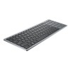 Dell | Keyboard | KB740 | Keyboard | Wireless | RU | Titan Gray | 2.4 GHz, Bluetooth 5.0 | 506 g