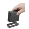 Lenovo X9 Charging GaN Dock - EU | USB 3.0 (3.1 Gen 1) Type-C ports quantity 1 | HDMI ports quantity 1 | 60 W | Warranty 36 month(s)