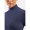 Bielizna termoaktywna z długim rękawem Odlo BL TOP turtle neck l/s ACTIVE WARM roz. S Niebieska
