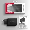 AXAGON ACU-DPQ100 GaN Wall charger 100W, 3x port (USB-A + dual USB-C), PD3.0/PPS/QC4+/Apple