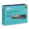 NET SWITCH 8PORT 10/100M POE/TL-SF1008P TP-LINK