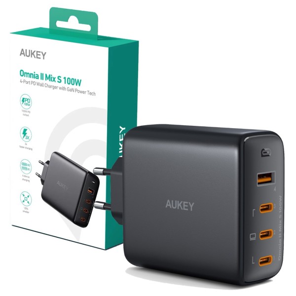 Wall charger AUKEY PA-B7S Omnia II ...