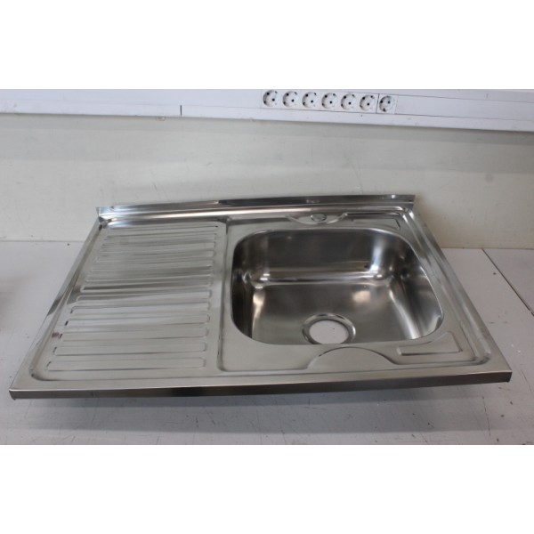 SALE OUT. Sink TREDI, top-mounted, stainless ...