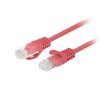 PATCHCORD KAT.6 FTP 0.5M CZERWONY FLUKE PASSED LANBERG 10-PACK