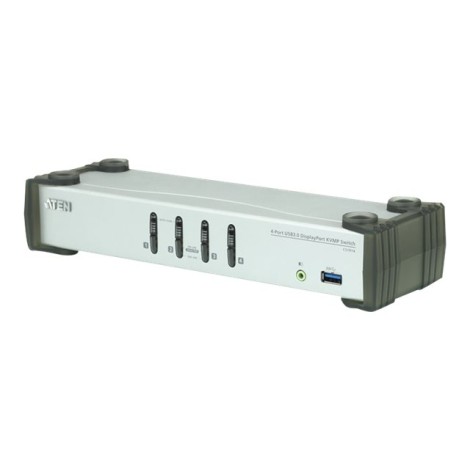 Aten 4-Port USB 3.0 DisplayPort KVMP Switch (Cables included) | CS1914