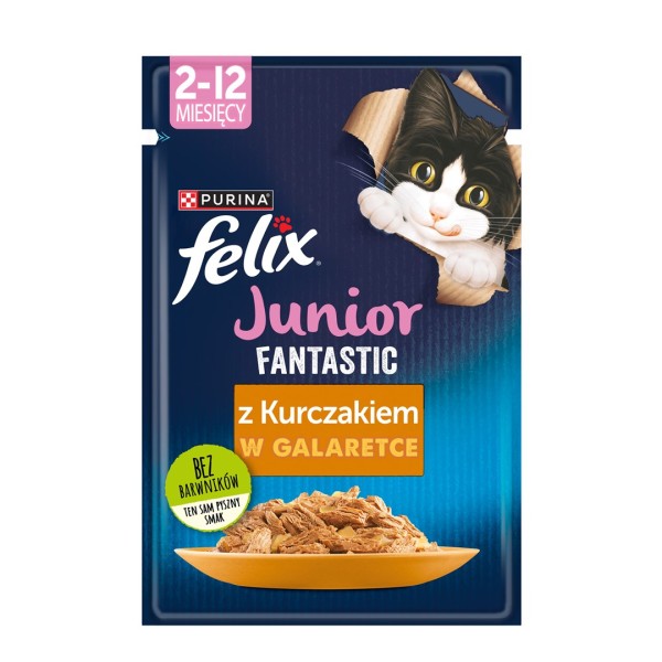 Felix Fanstastic Junior - wet cat ...