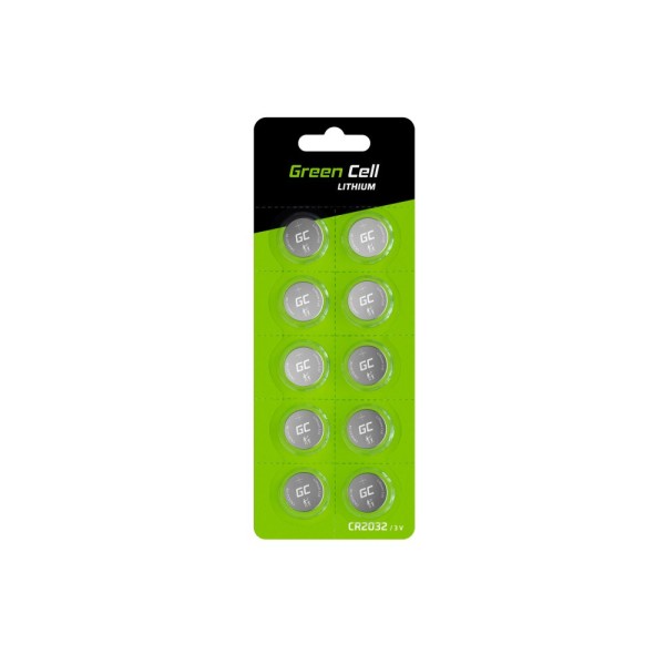 Green Cell Blister 10x Lithium Battery ...