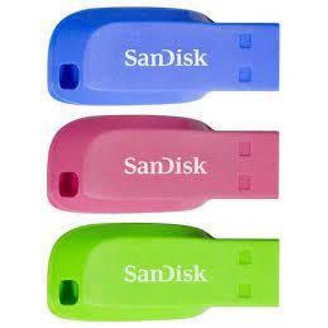 MEMORY DRIVE FLASH USB2 16GB/3PCS SDCZ50C-016G-B46T SANDISK