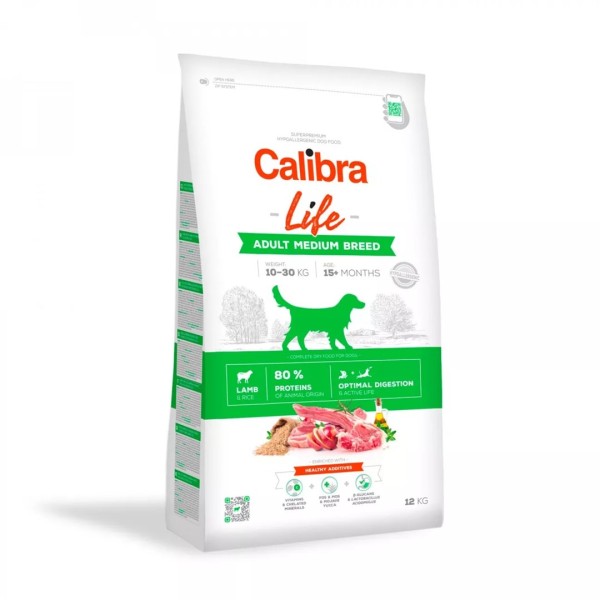 CALIBRA Life Adult Medium Breed Lamb ...