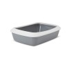 SAVIC IRIZ Litter tray with rim - 42 cm - grey