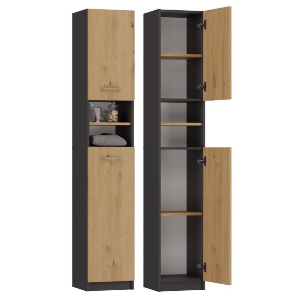 Topeshop MARBELA ANT/ART bathroom storage cabinet