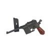Air rifle pistol Ranger M712 BROOMHANDLE Full Auto Blowback K.4,5 BBS 19-shots KWC