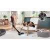 Bosch BCS1041PET stick vacuum/electric broom Battery Dry HEPA Bagless 0.4 L 23.5 W Black, Red 4 Ah