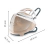 Tefal Pro Express Eco GV9E22E0 steam ironing station 2200 W 1.8 L Durilium AirGlide Autoclean soleplate Beige, White