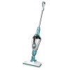 BLACK & DECKER Steam cleaner | FSMH1321-QS | Power 1300 W | Steam pressure 2.5 bar | Water tank capacity 0.5 L | White/Aqua