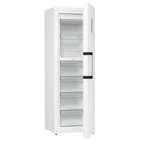 Gorenje Freezer | FN619EAW6 | Energy efficiency class E | Upright | Free standing | Height 185 cm | Total net capacity 280 L | No Frost system | Display | White