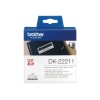 Brother | DK-22211 Continuous Length Paper Label | Black, White | DK | 29mm | 15.24 m